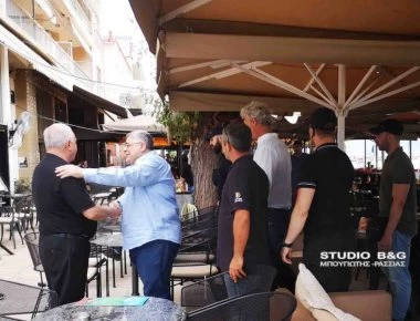 Εκλογές 2019: Περιοδεία Ν.Μιχαλολιάκου σε Ναύπλιο και Τρίπολη (βίντεο)